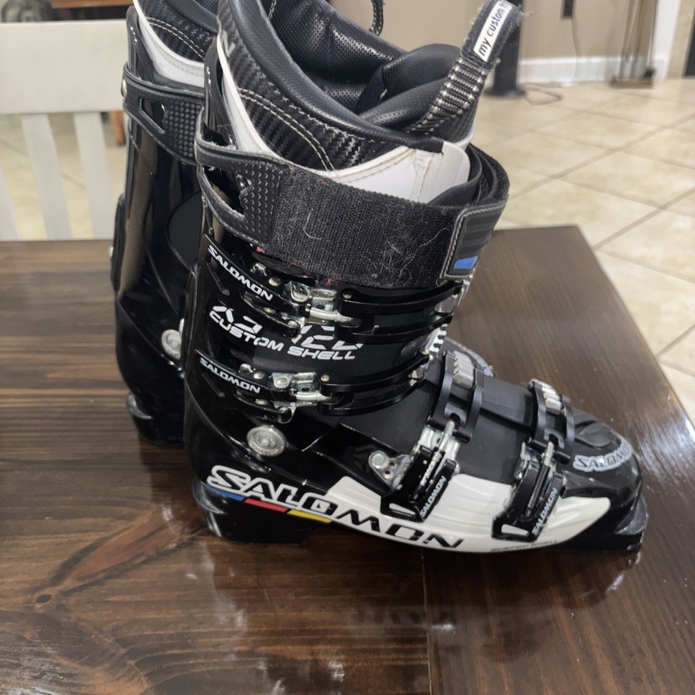 Salomon X3-120 CS(Custom Shell) Energizer  Size 27.5 Ski Race Boots